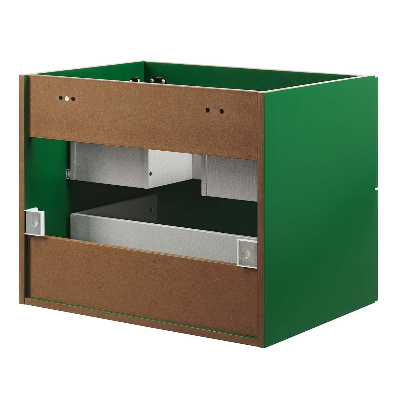 Dawnridge Levitating Vanity Base with Storage, Green