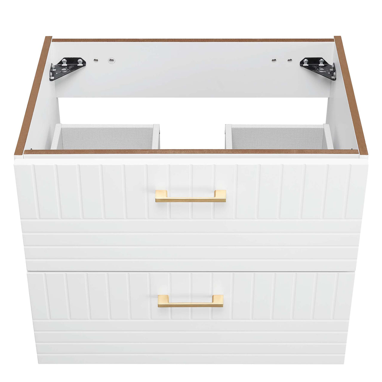 Dawnridge Levitating Vanity Base with Storage, White