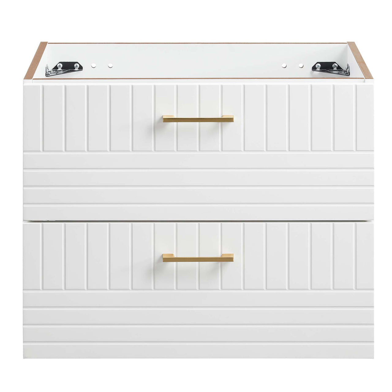 Dawnridge Levitating Vanity Base with Storage, White