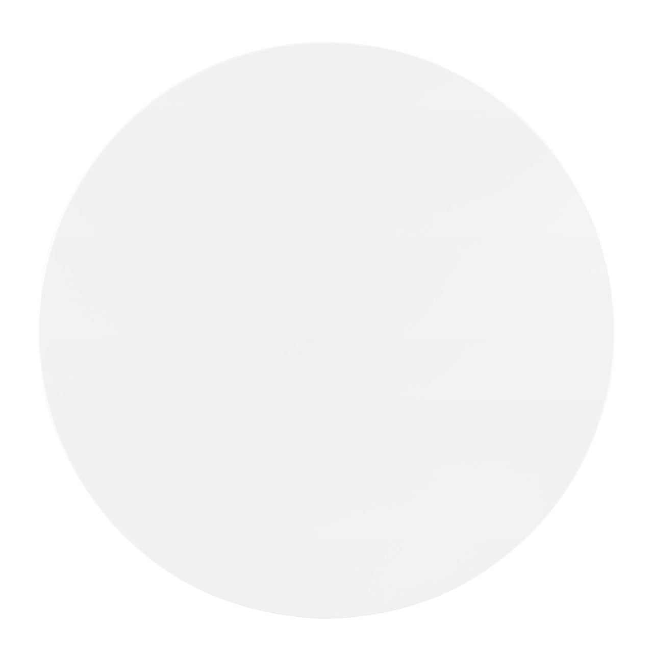 Aurelio Round Dining Table, Medium, Gold & White