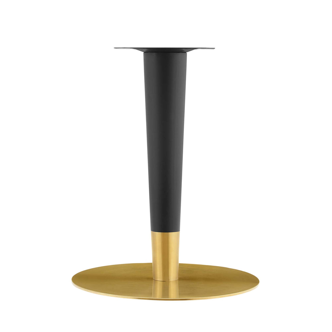 Aurelio Round Faux Marble Dining Table, Large, Gold & Black