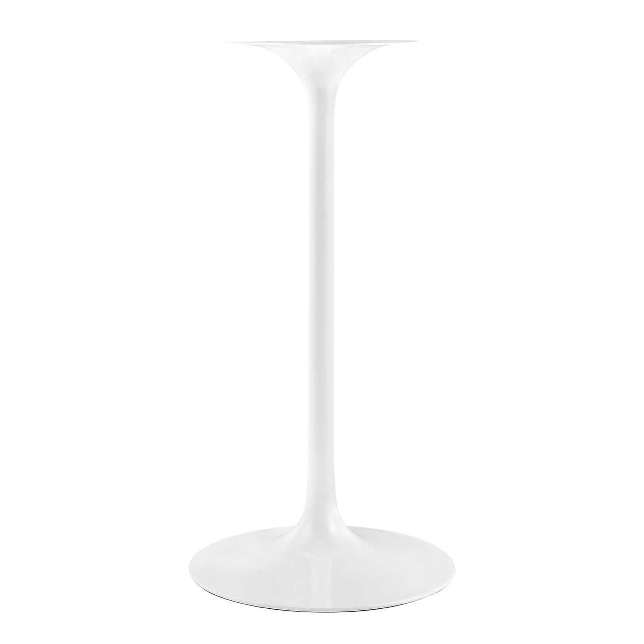 Ensemble Round Bar Table, White & Cherry Walnut