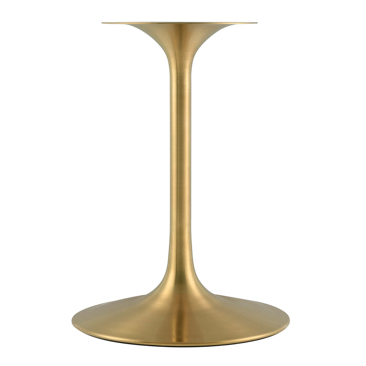 Ensemble Square Dining Table, Small, Gold & Natural Wood