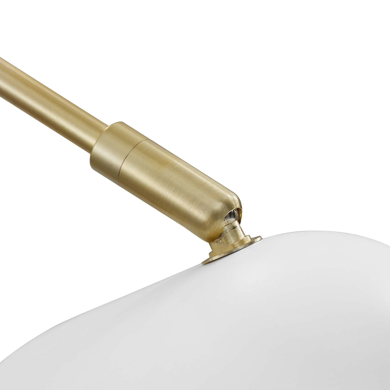 Voyager Double Swing Arm Wall Sconce, White