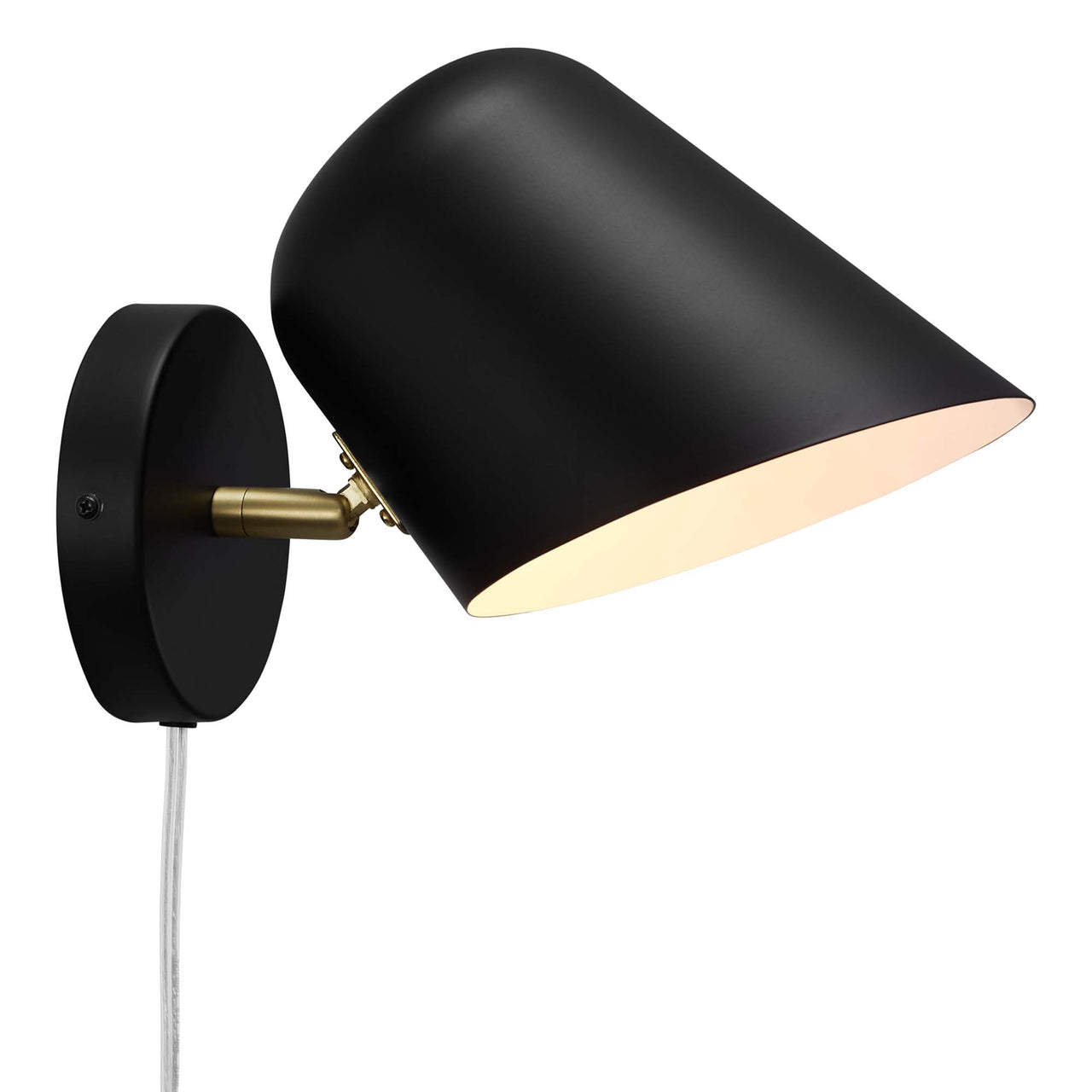 Revanne Rotating Wall Sconce, Black