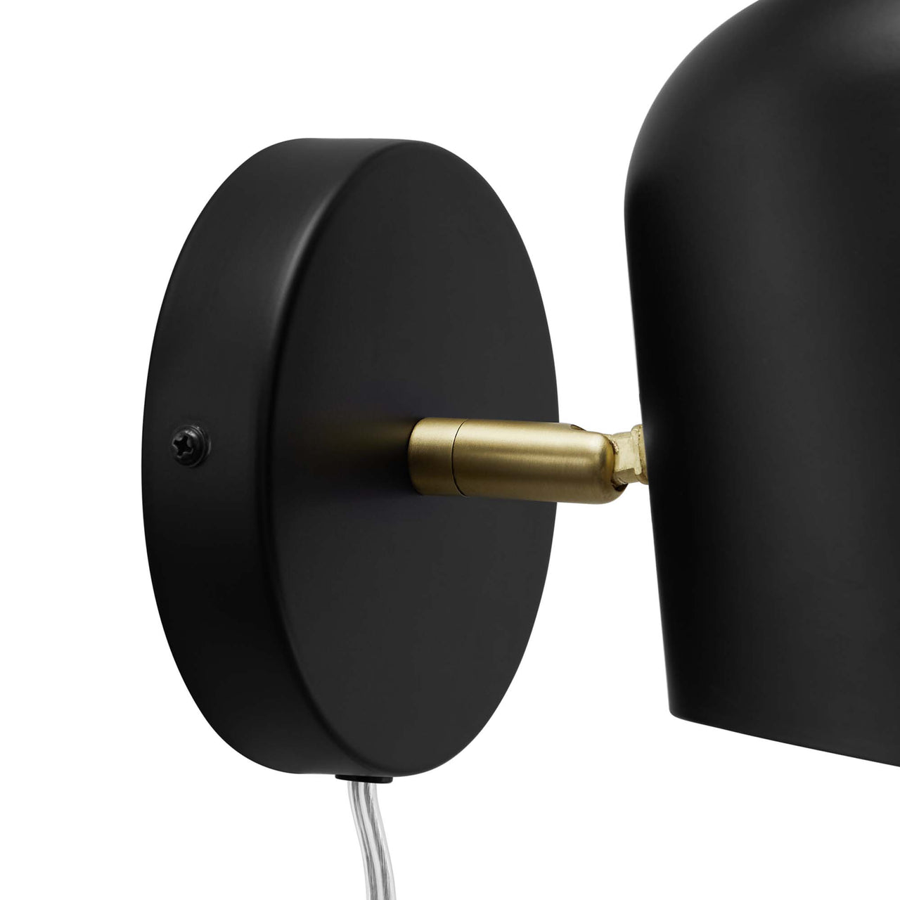 Revanne Rotating Wall Sconce, Black