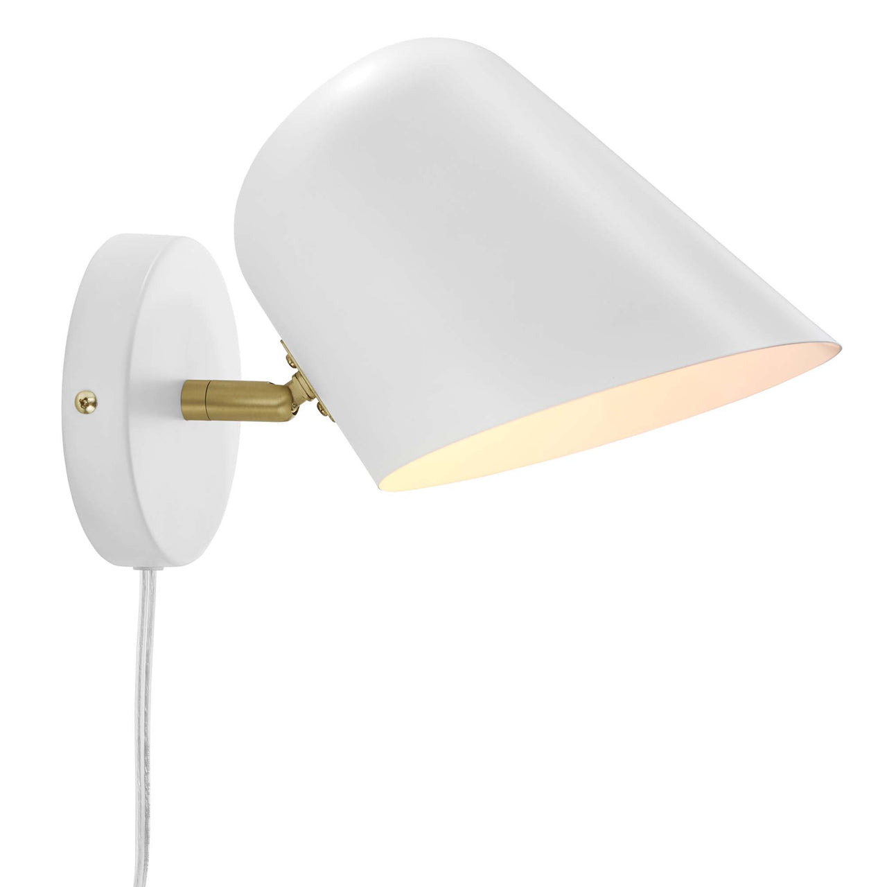 Revanne Rotating Wall Sconce, White