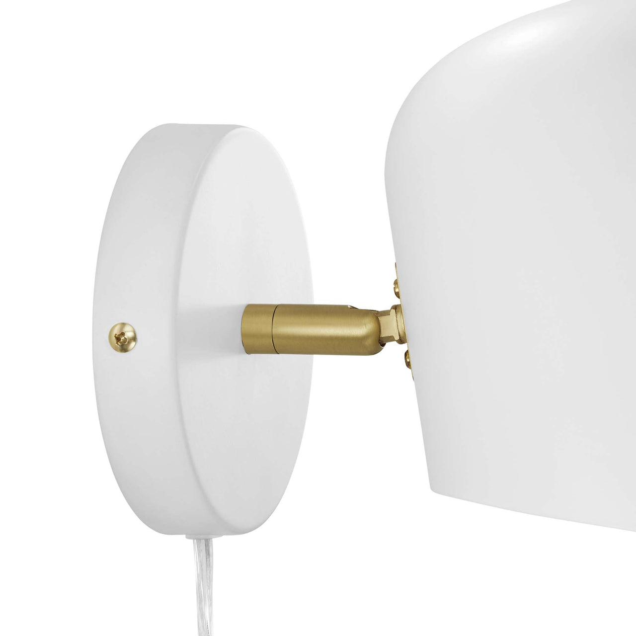Revanne Rotating Wall Sconce, White