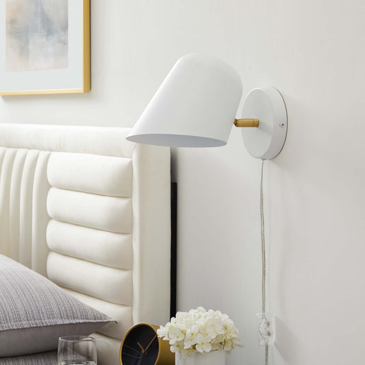 Revanne Rotating Wall Sconce, White