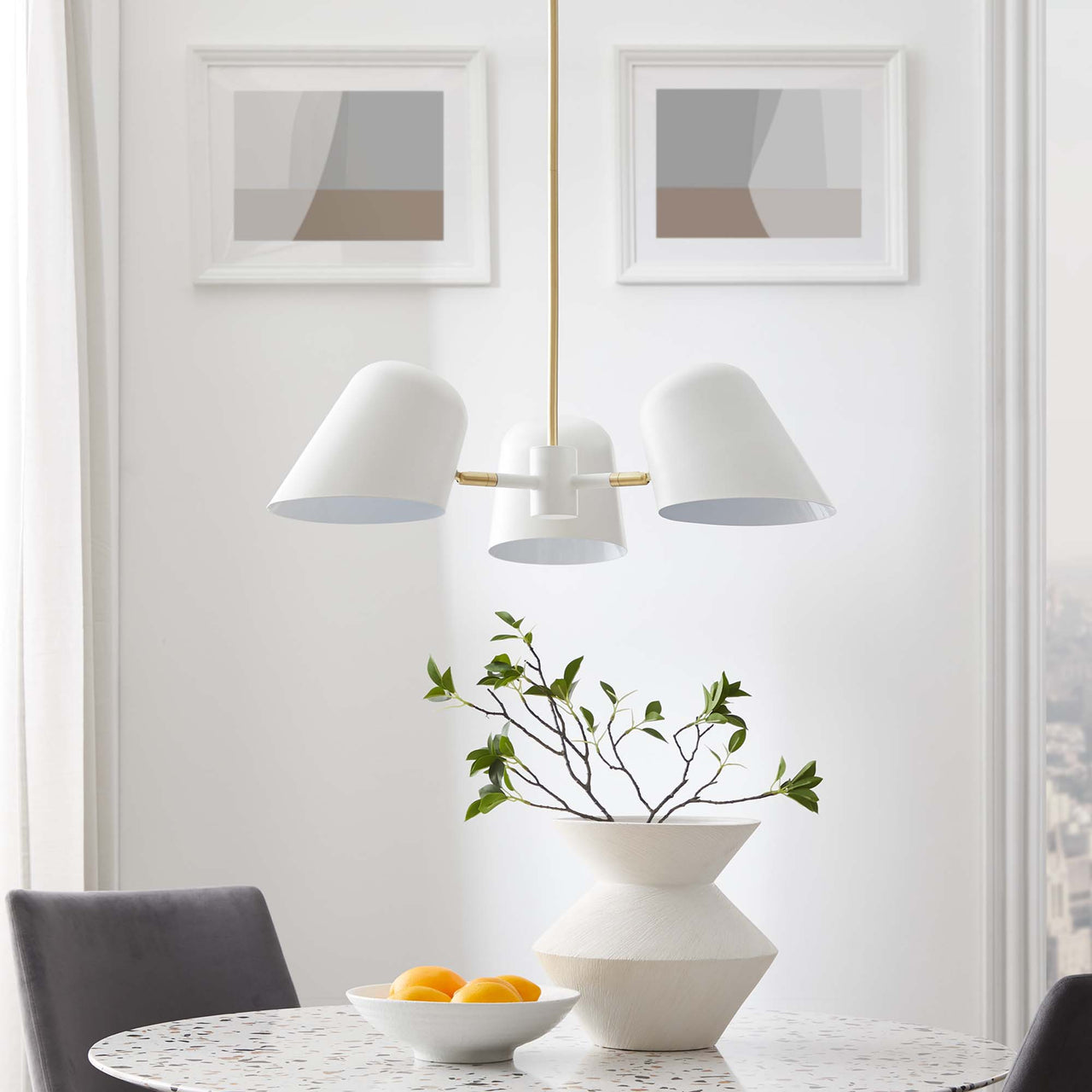 Revanne Pendant Light, White