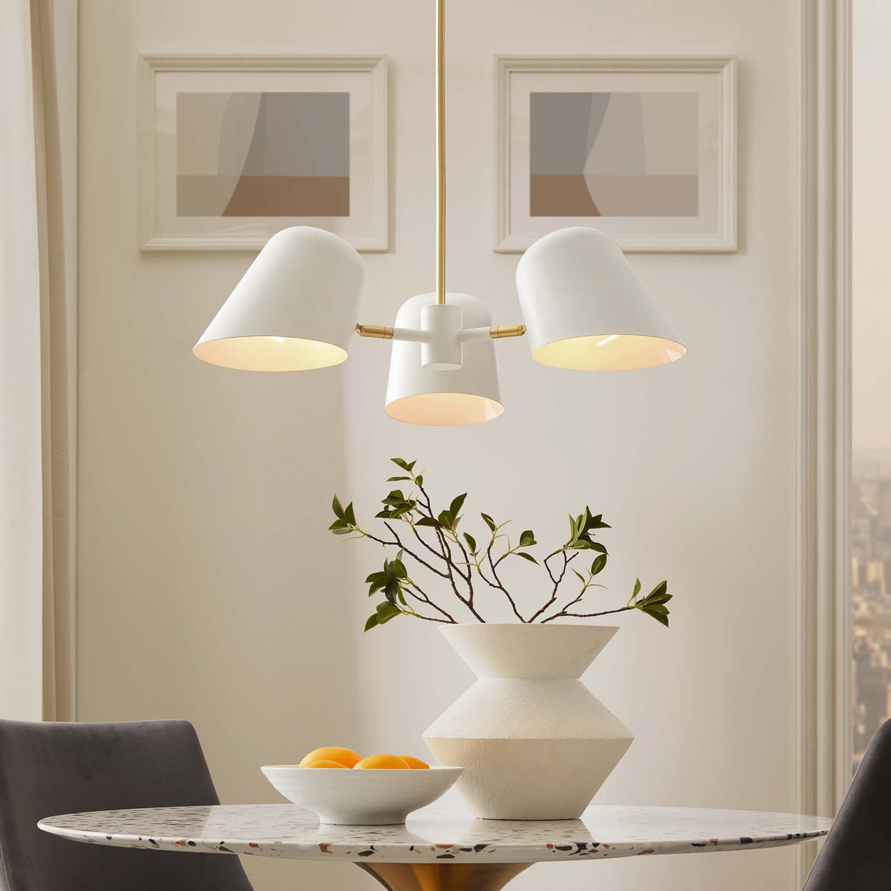 Revanne Pendant Light, White