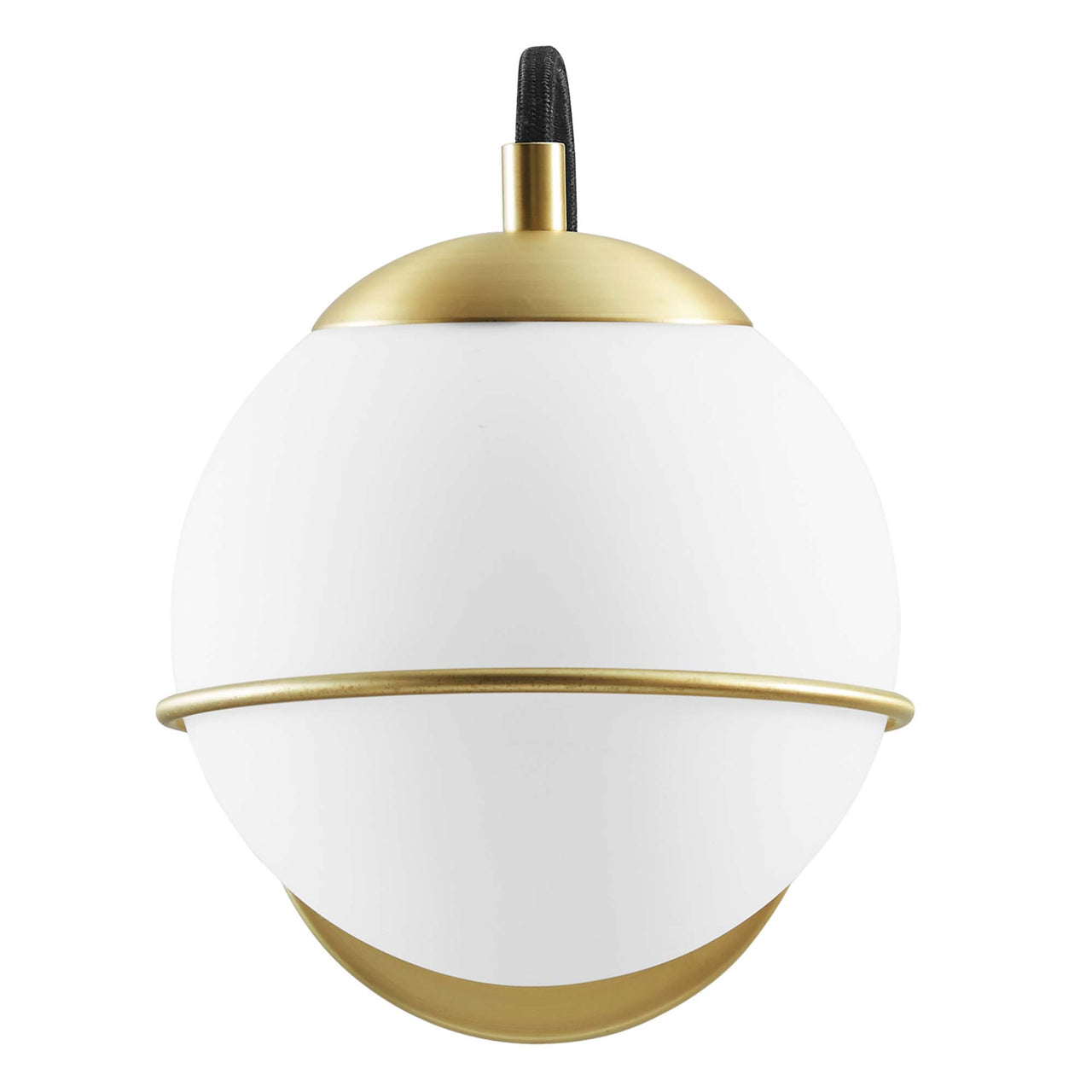 Angler Wall Sconce, Opal & Gold