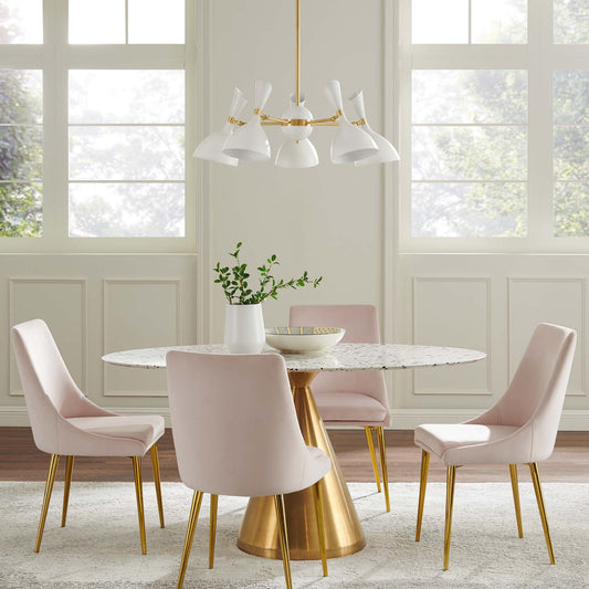 Bouquet Pendant Chandelier, White
