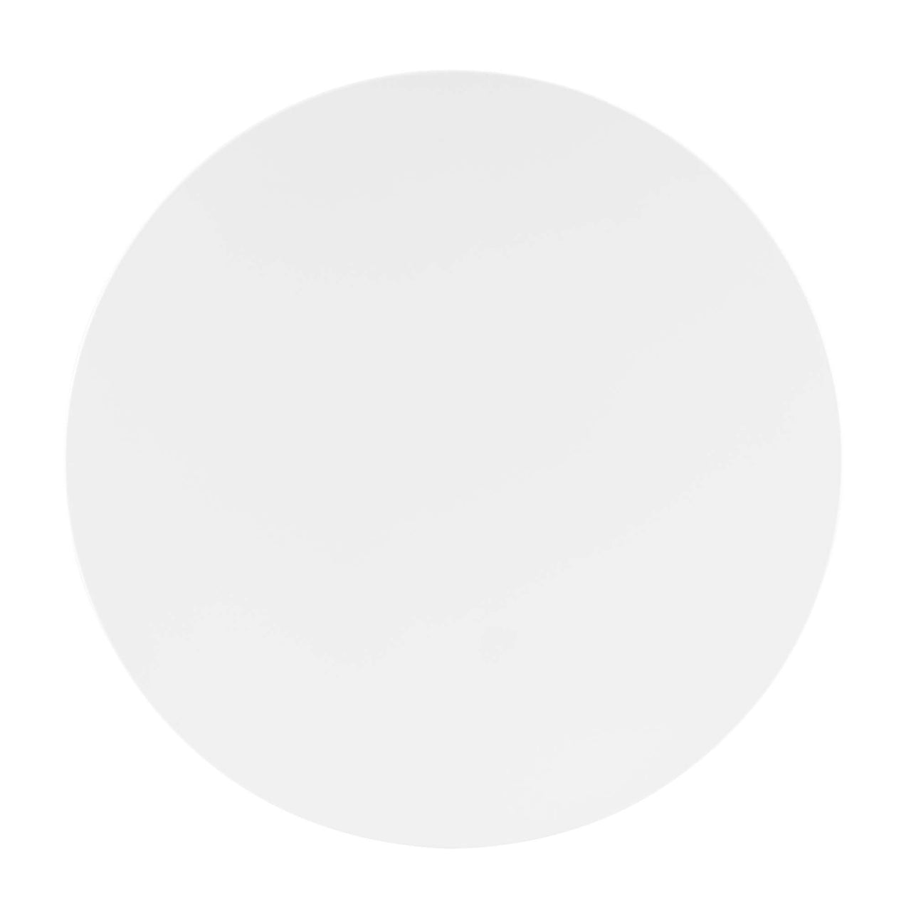 Solari Pedestal Round Dining Table, Medium, Gold & White