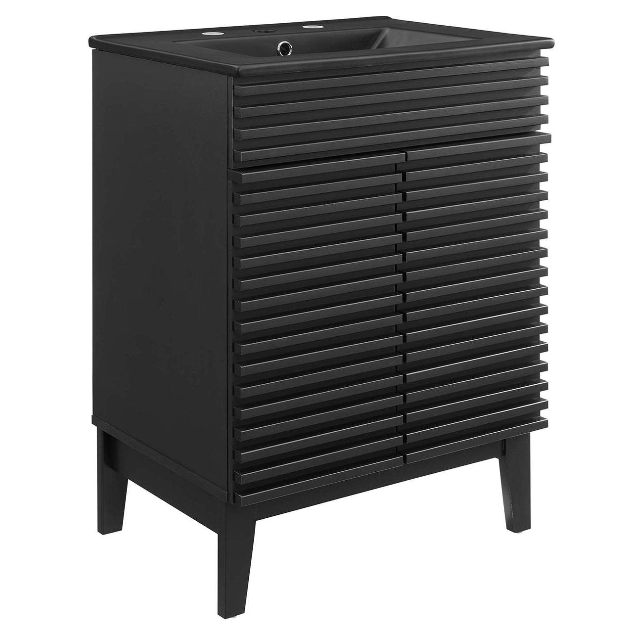 Ventra Vanity Unit, Small, Black