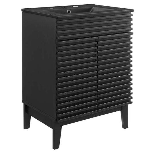Ventra Vanity Unit, Small, Black