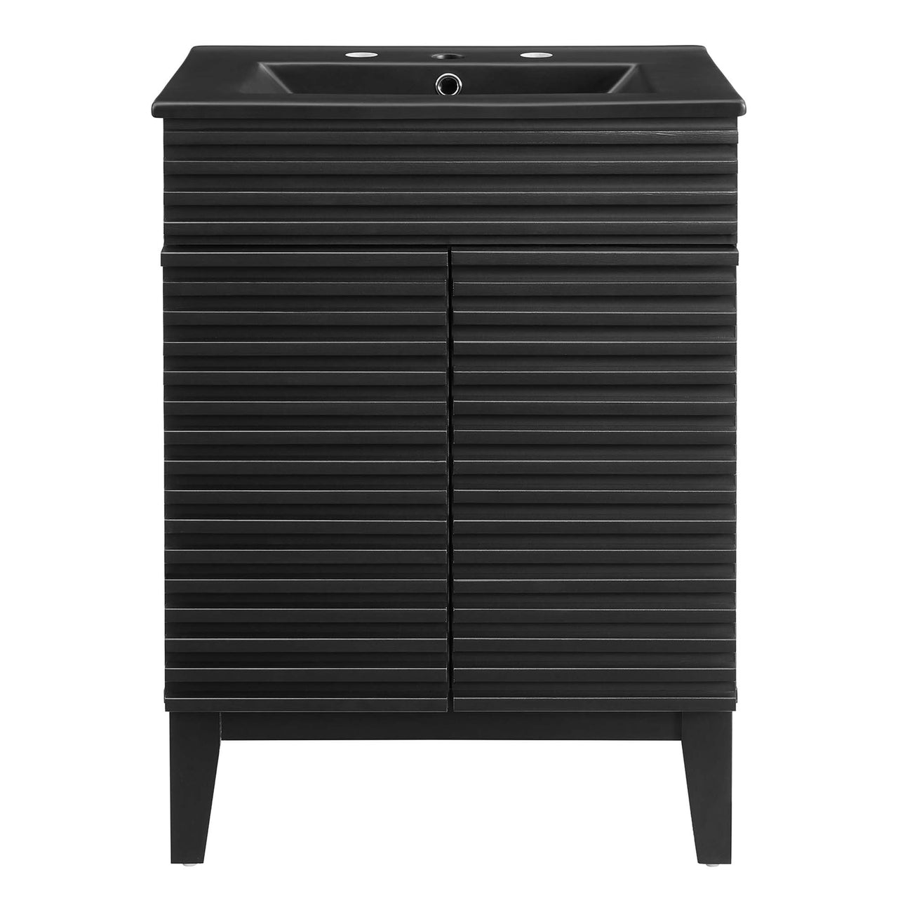 Ventra Vanity Unit, Small, Black