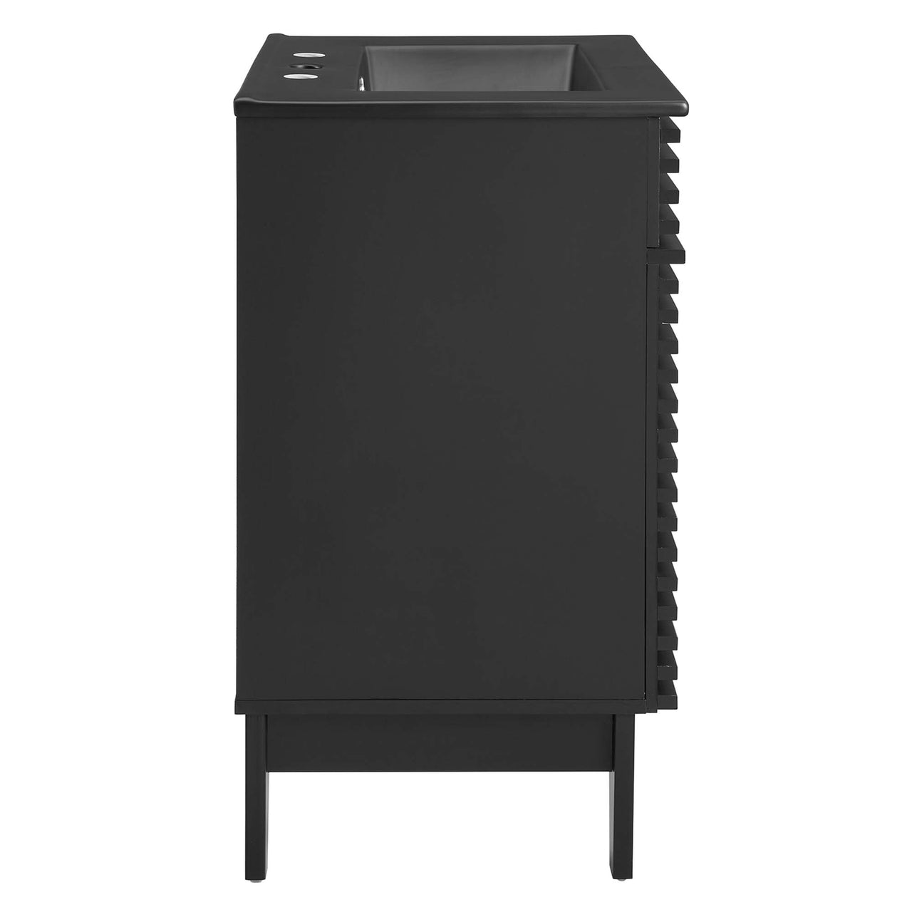 Ventra Vanity Unit, Small, Black