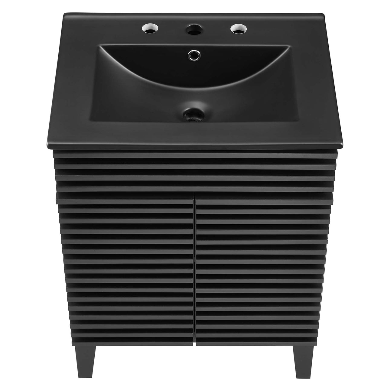 Ventra Vanity Unit, Small, Black
