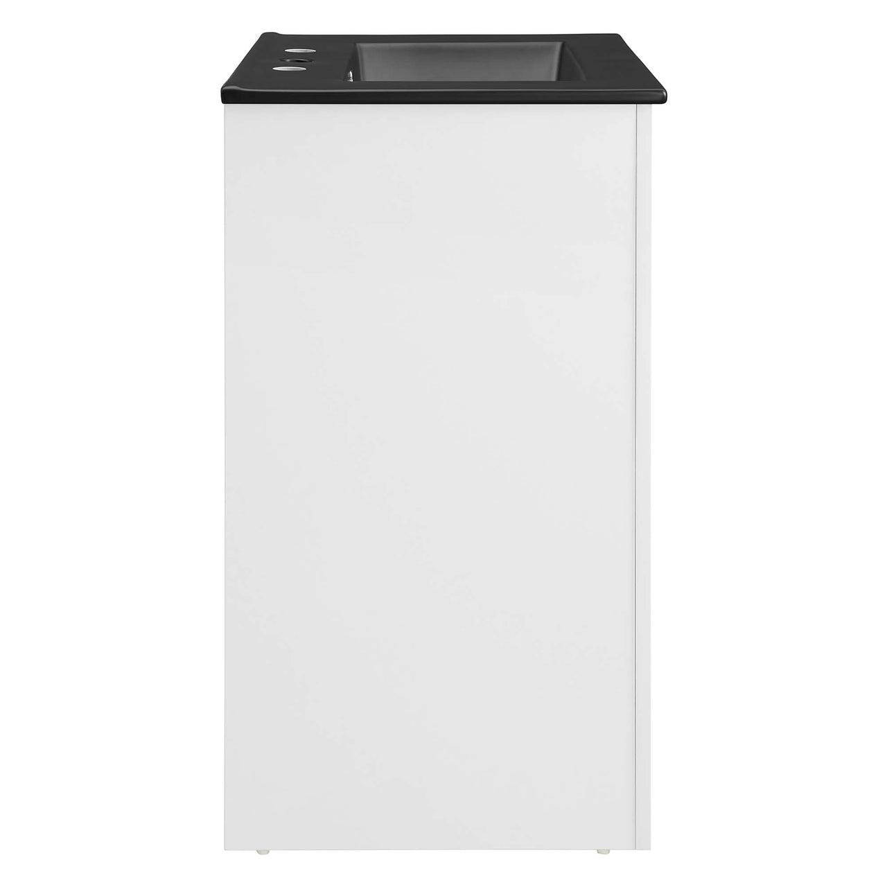 Maveen Vanity Unit, Small, White & Black