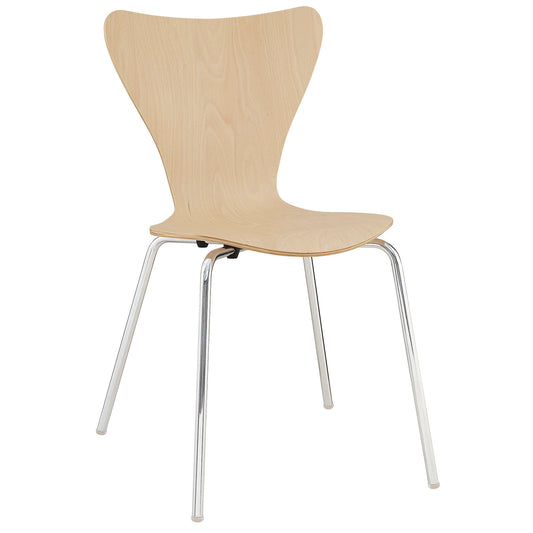 Silhouette Dining Chair, Natural Wood