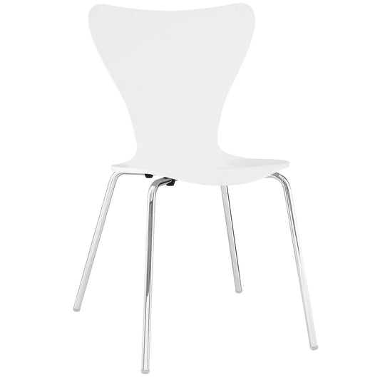 Silhouette Dining Chair, White