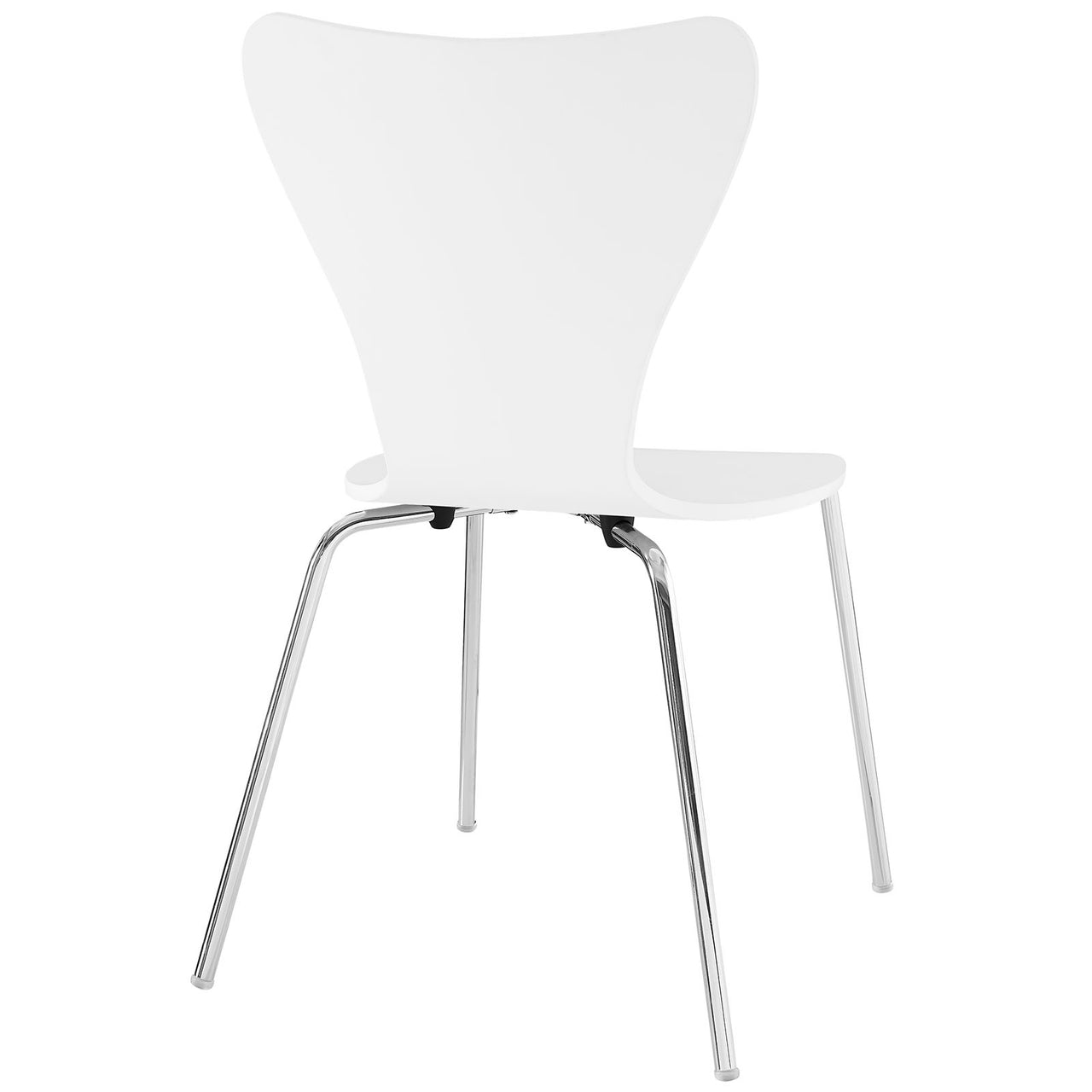 Silhouette Dining Chair, White