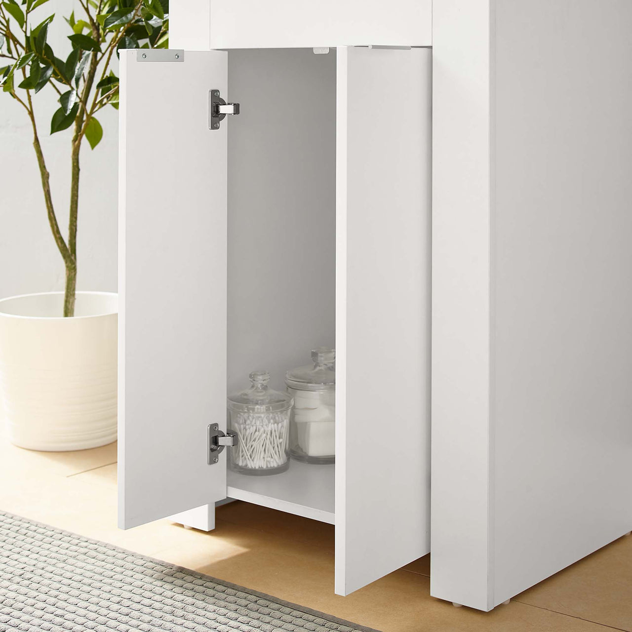 Maveen Vanity Unit, Small, White