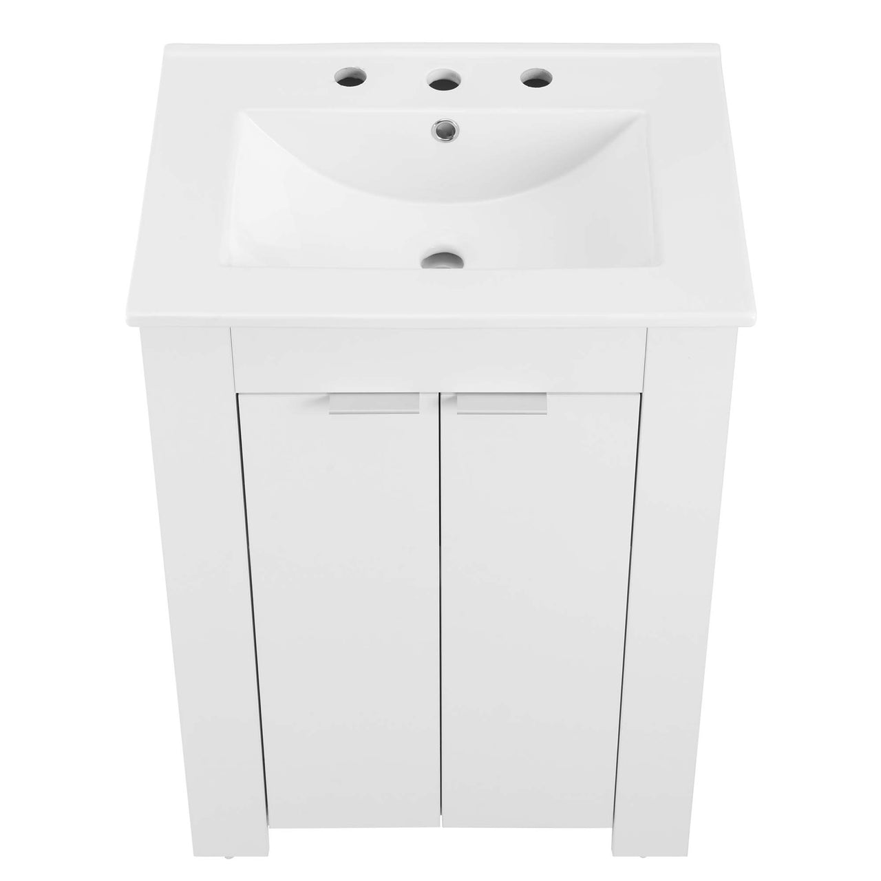 Maveen Vanity Unit, Small, White