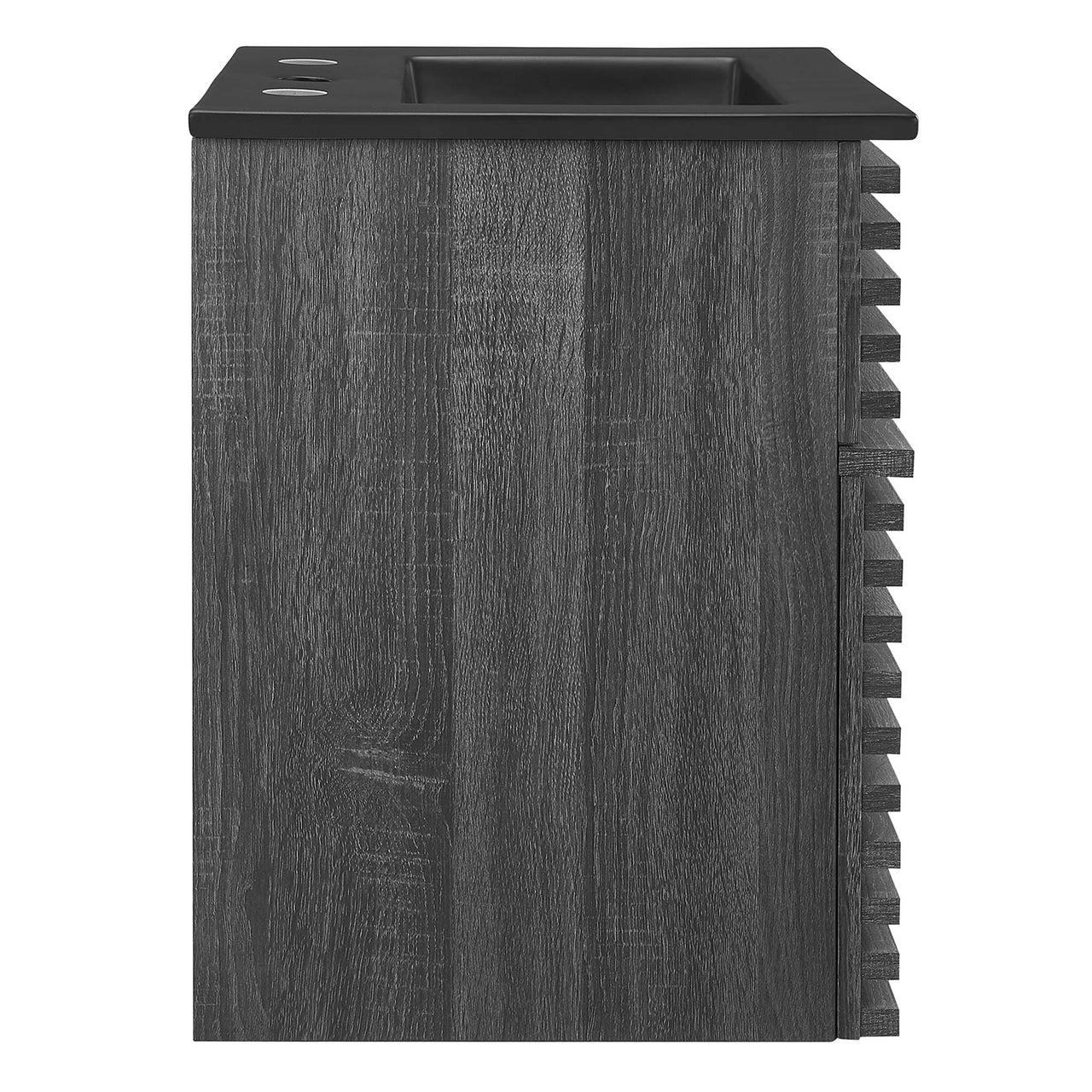 Ventra Floating Vanity Unit, Extra Small, Charcoal & Black