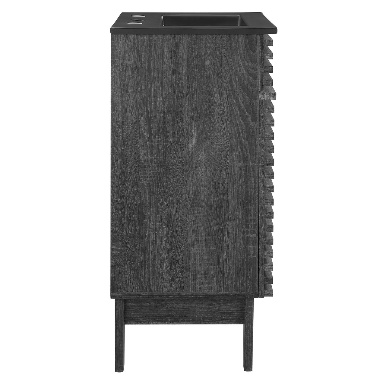 Ventra Vanity Unit, Extra Small, Charcoal & Black