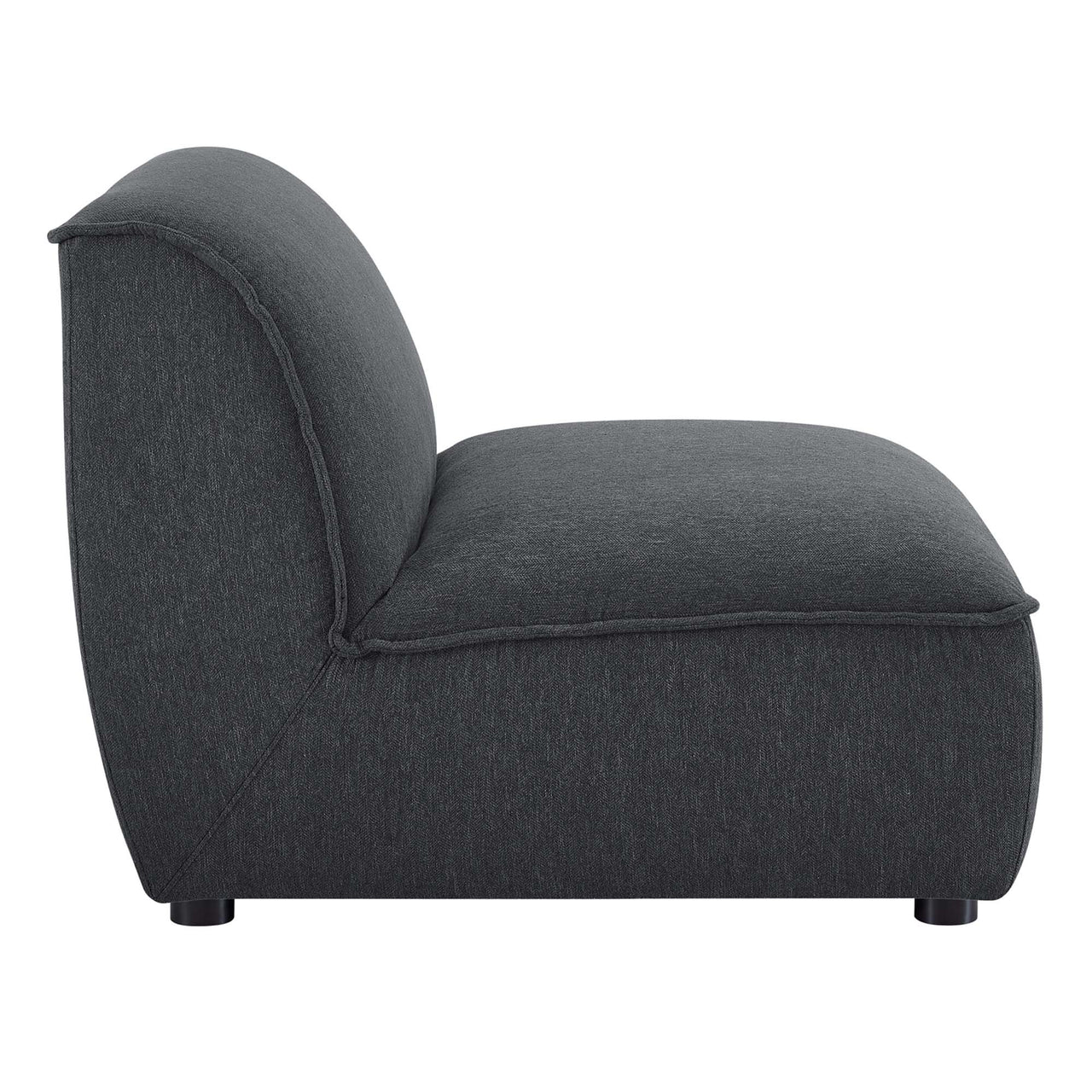 Rise 3-Piece Sofa Sectional, Charcoal