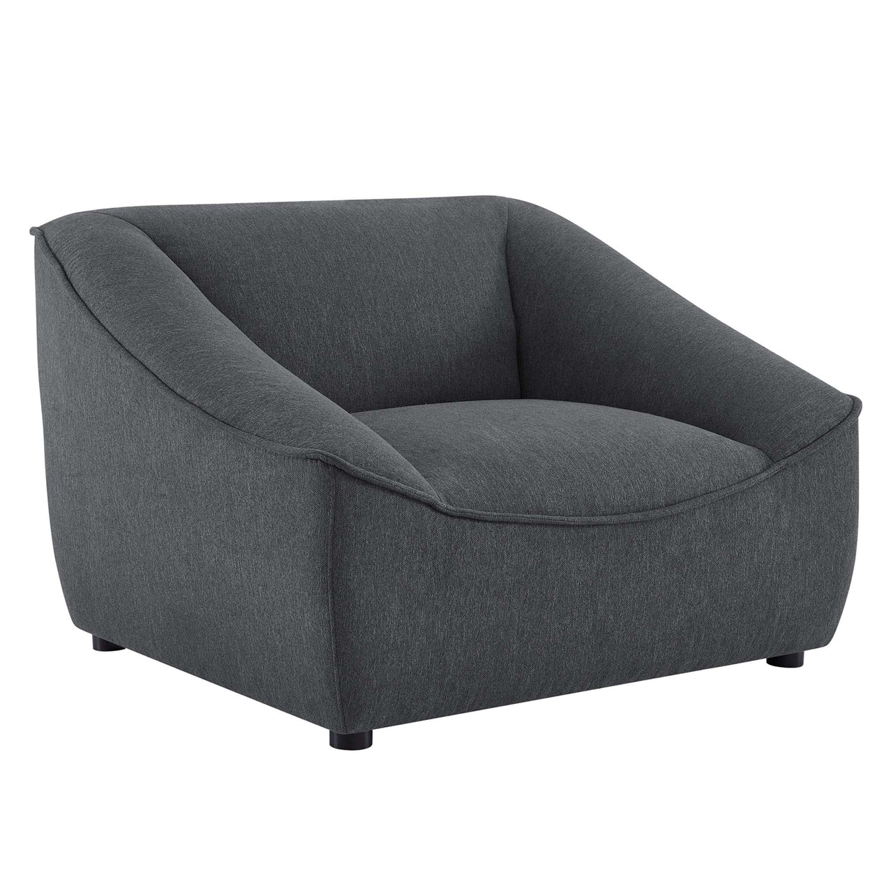 Rise 4-Piece Lounging Set, Charcoal
