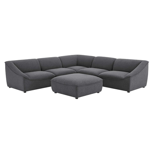 Rise 6-Piece Sectional, Charcoal