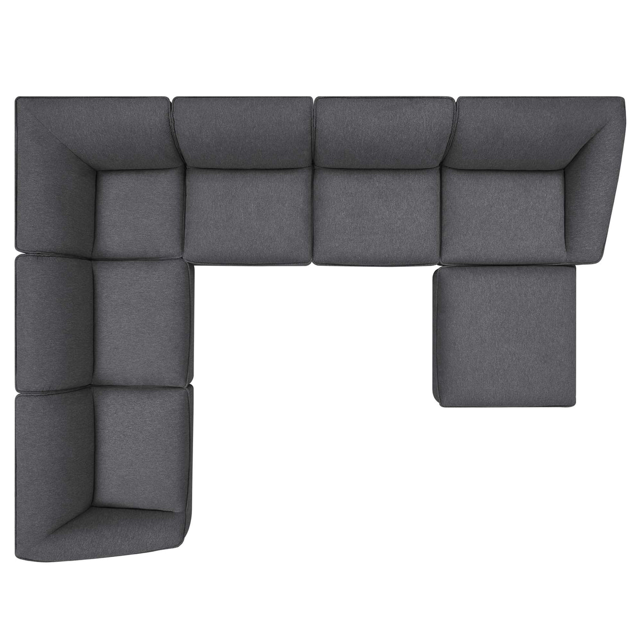 Rise 7-Piece Sectional, Charcoal