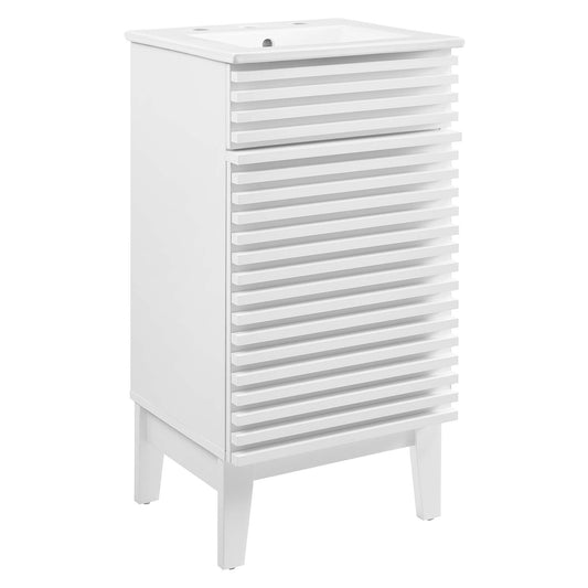 Ventra Vanity Base with Storage, Extra Small, White