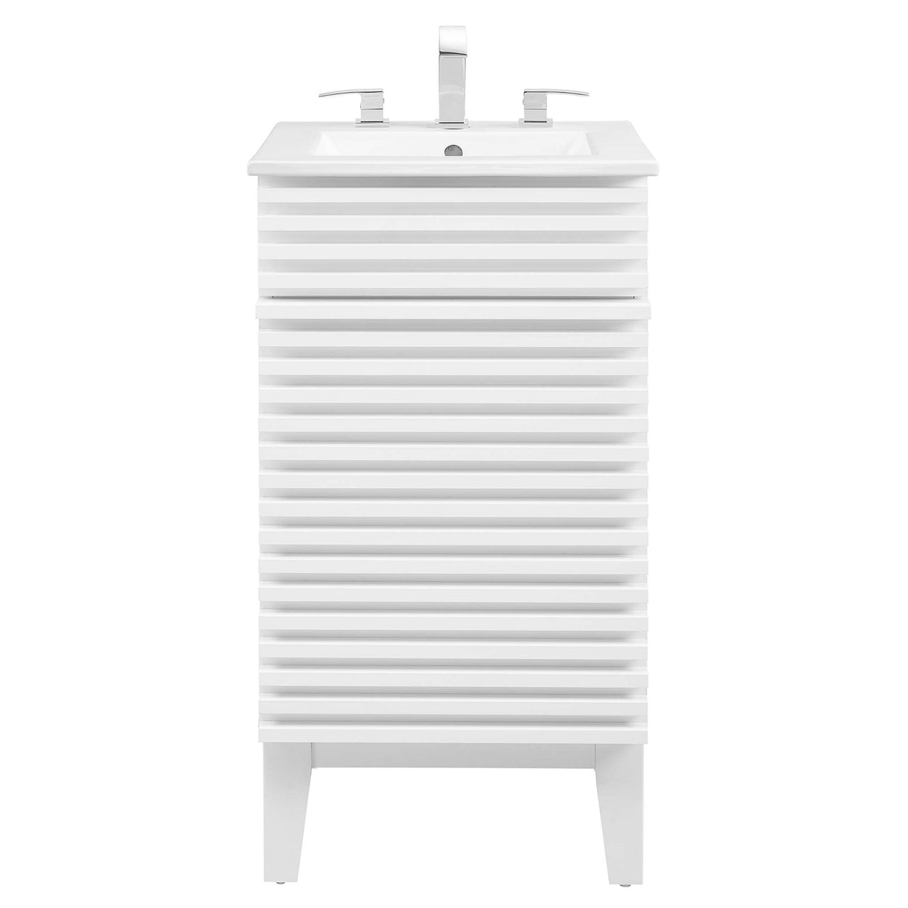 Ventra Vanity Base with Storage, Extra Small, White