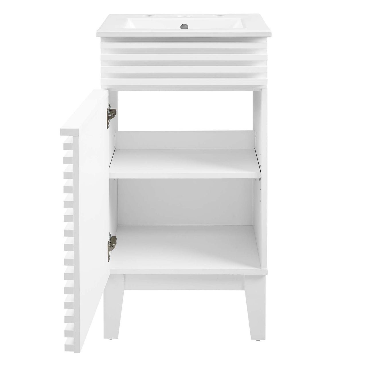Ventra Vanity Base with Storage, Extra Small, White