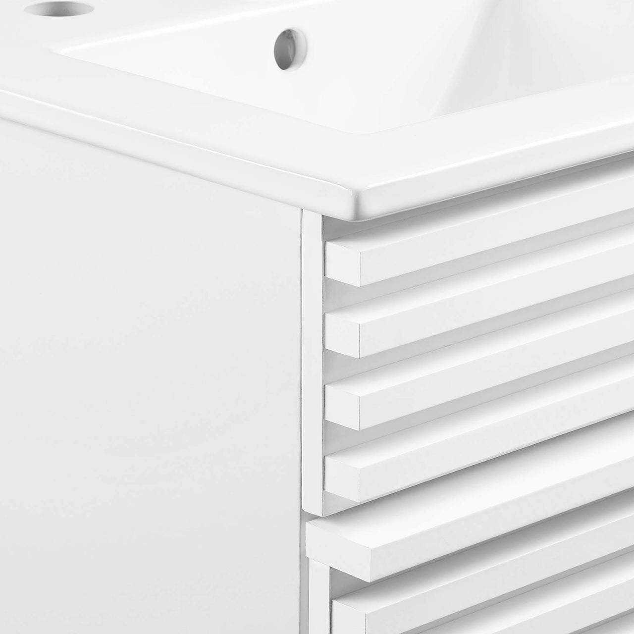 Ventra Vanity Base with Storage, Extra Small, White