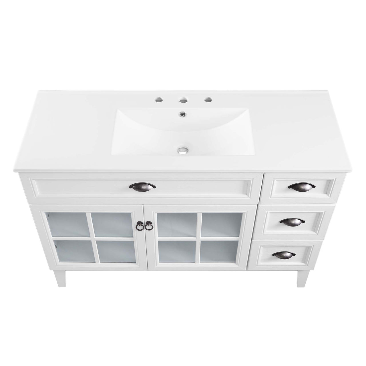 Paradise Vanity Unit, Extra Large, White