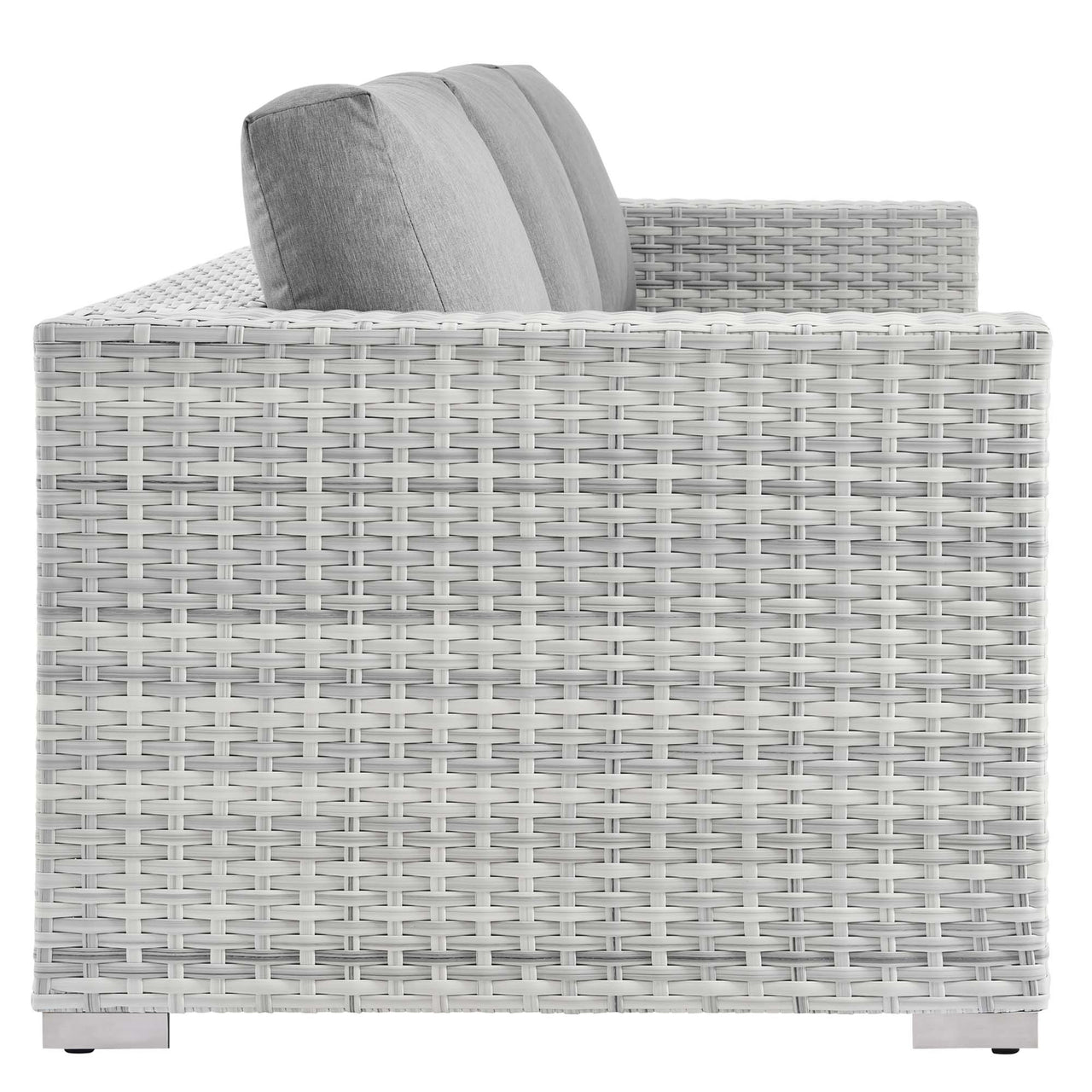 Conversation 4-Piece Alfresco Set, Light Gray & Gray