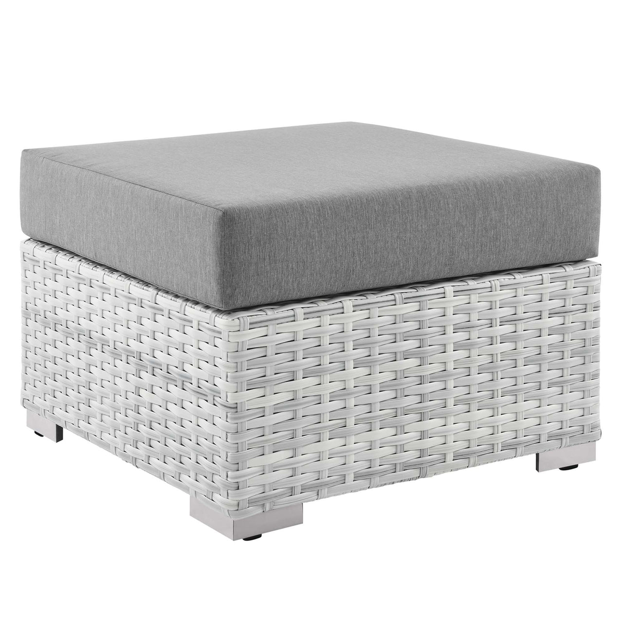 Conversation 4-Piece Alfresco Set, Light Gray & Gray
