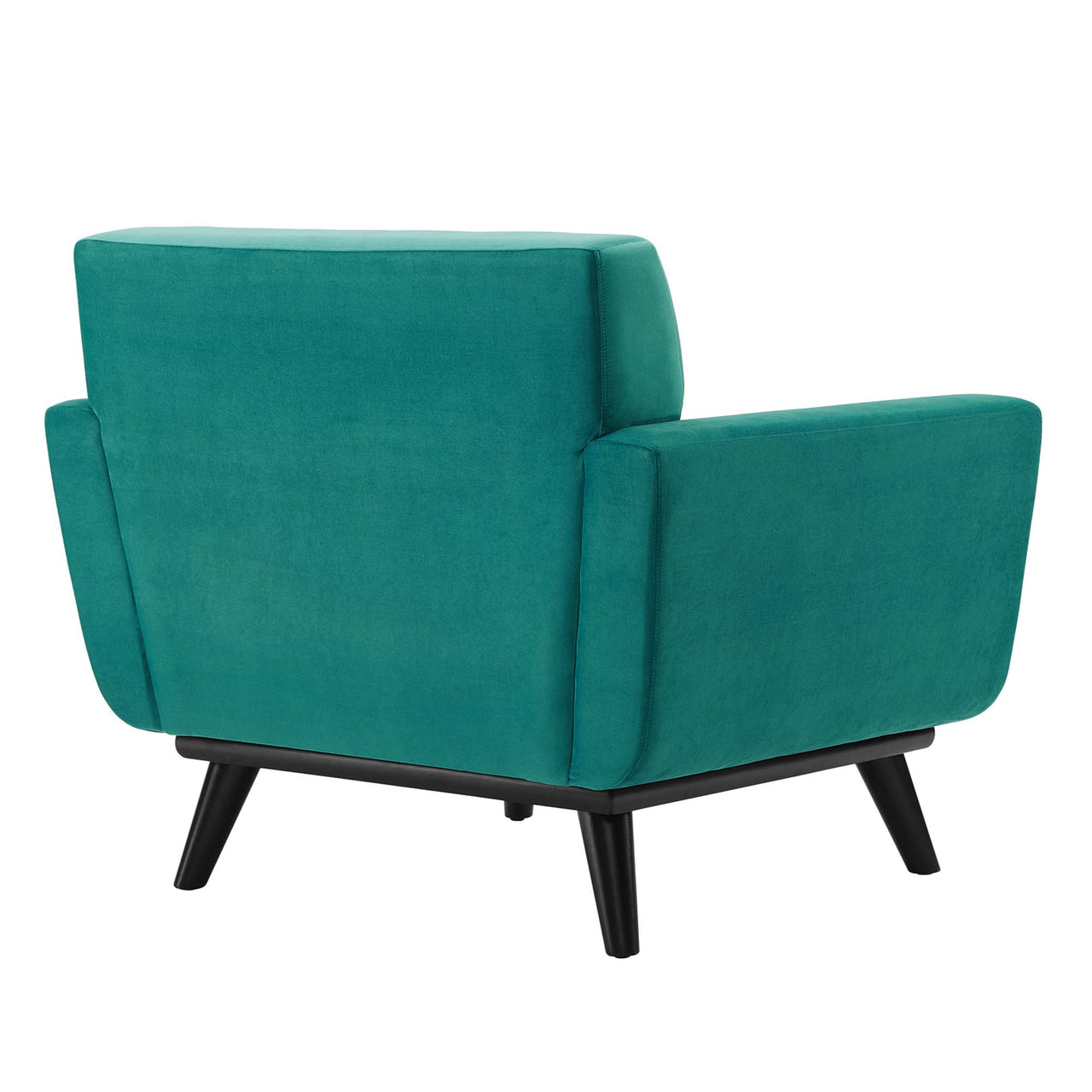 Rendezvous Velvet Armchair, Teal
