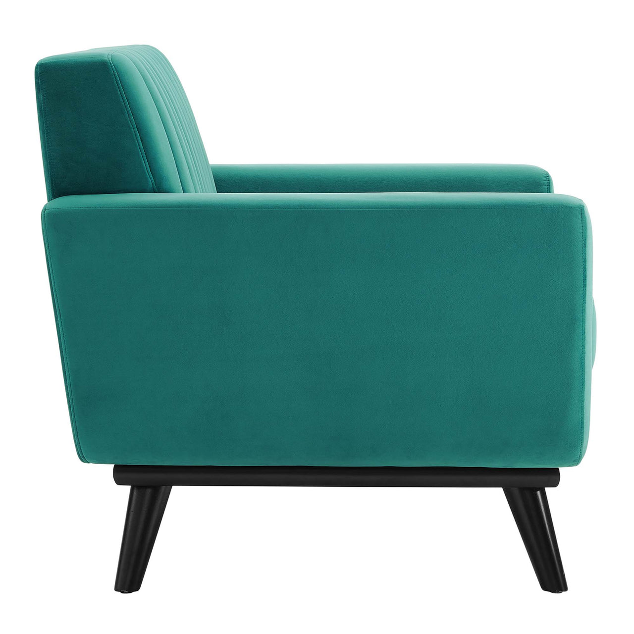 Rendezvous Velvet Armchair, Teal