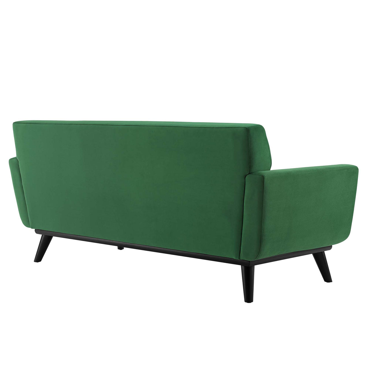 Rendezvous Velvet Loveseat, Emerald