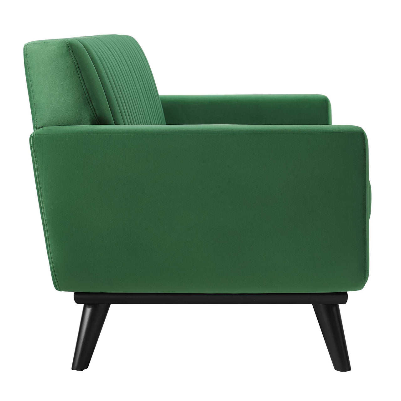 Rendezvous Velvet Loveseat, Emerald