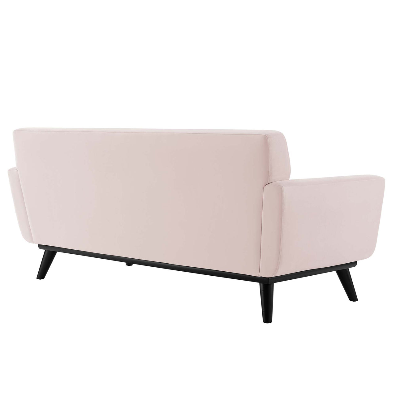 Rendezvous Velvet Loveseat, Pink