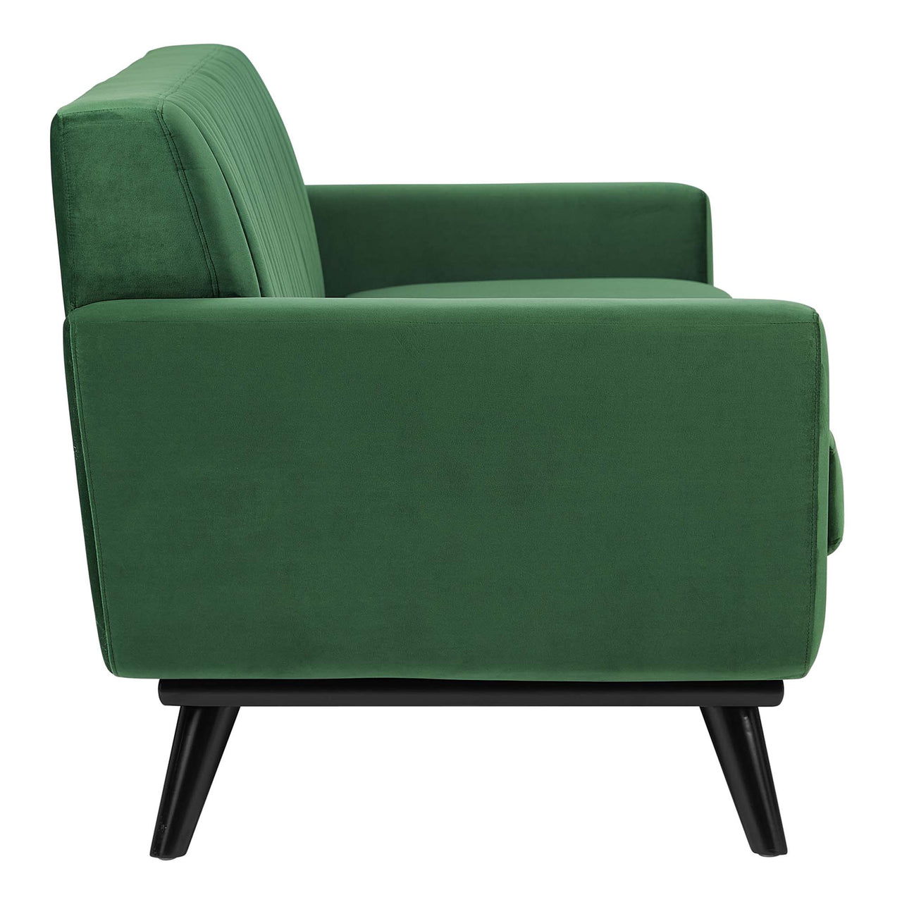 Rendezvous Velvet Sofa, Emerald
