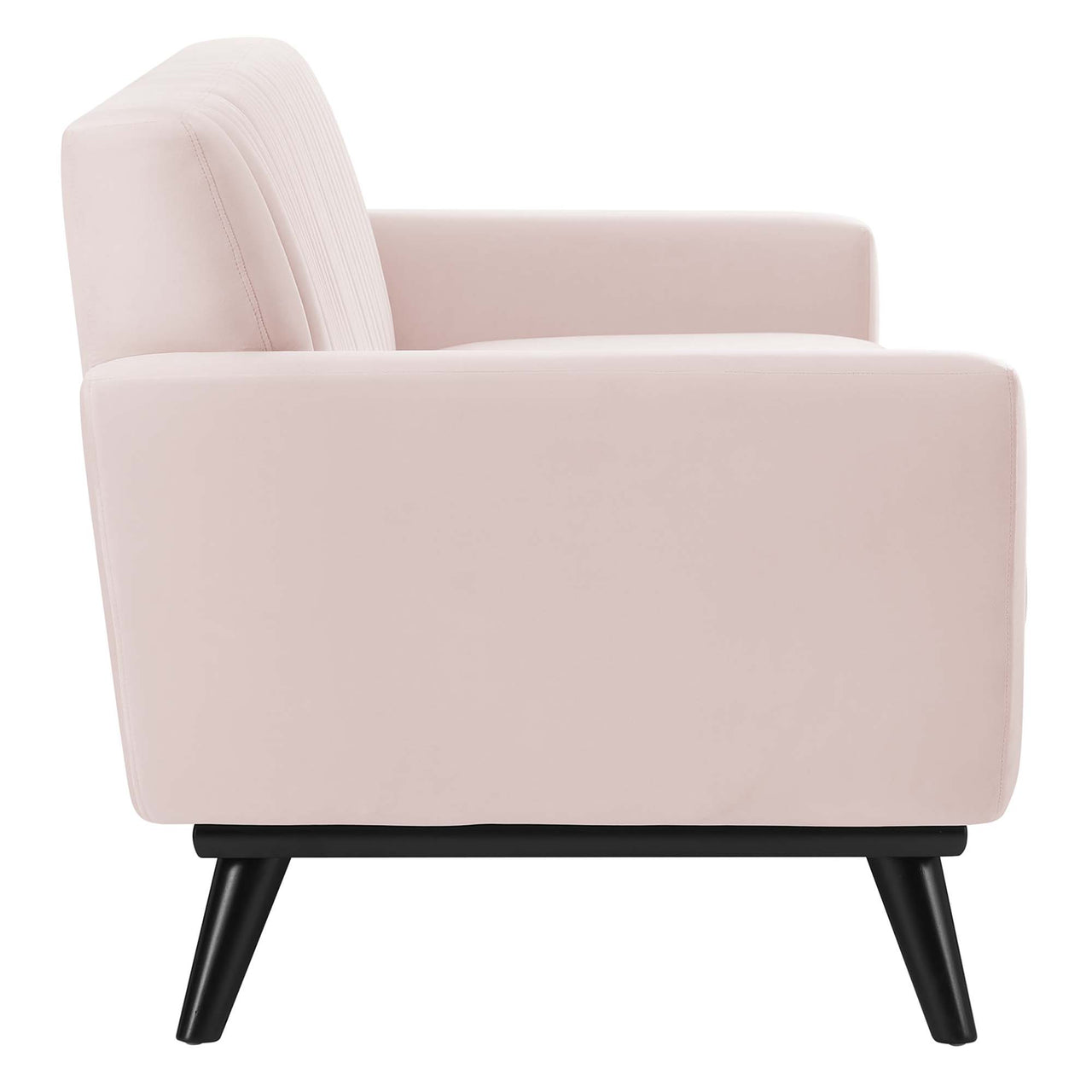 Rendezvous Velvet Sofa, Pink