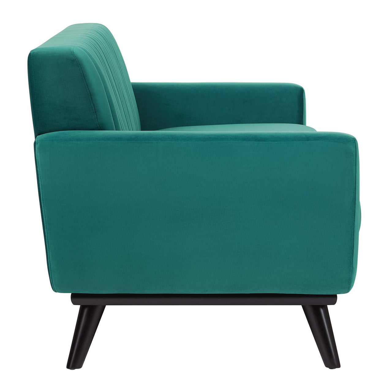 Rendezvous Velvet Sofa, Teal